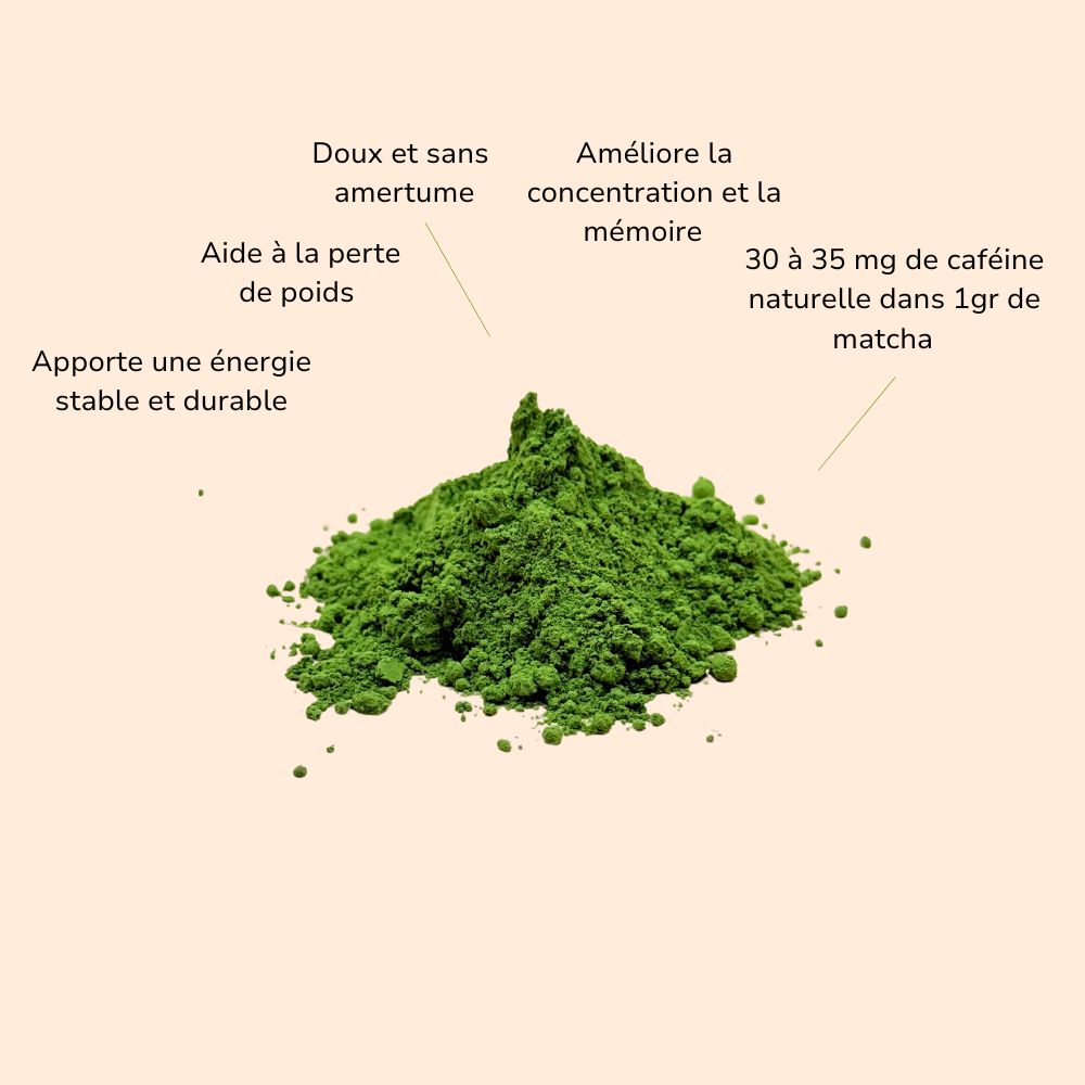 THÉ MATCHA CÉRÉMONIE BIO - HAUTE QUALITÉ