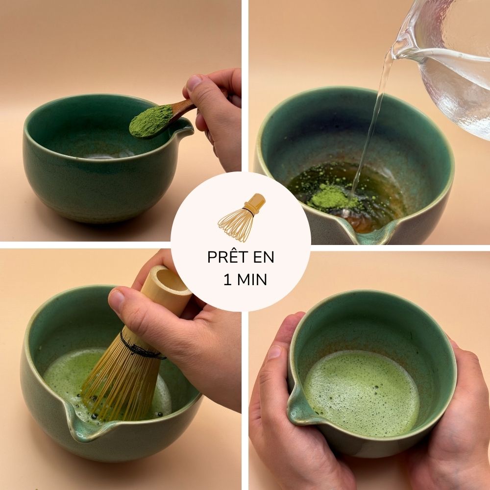 THÉ MATCHA CÉRÉMONIE BIO - HAUTE QUALITÉ
